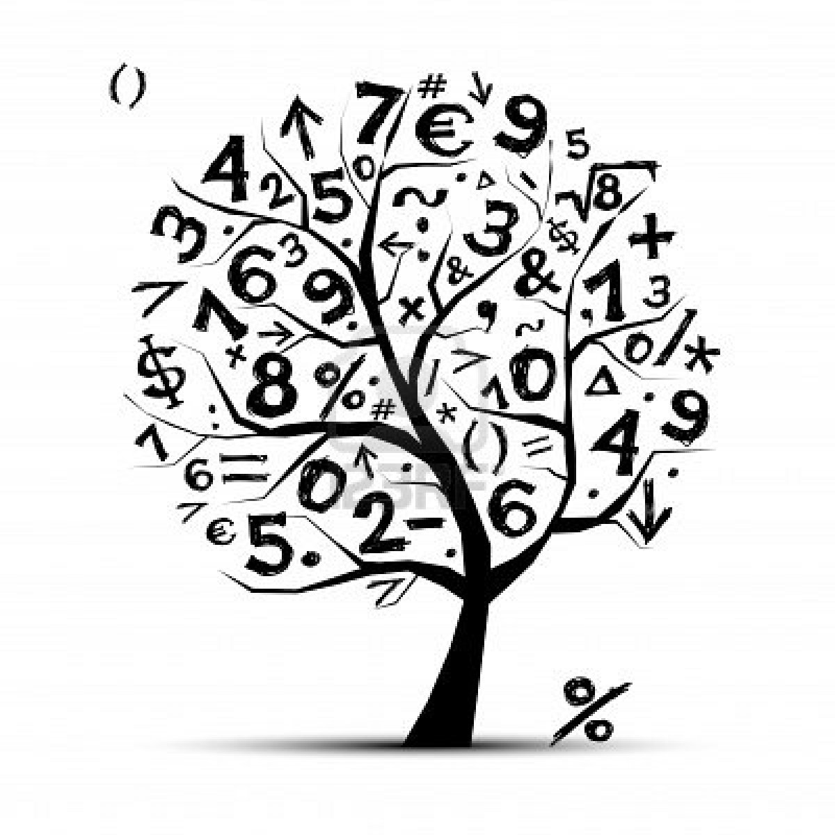 free math clipart black and white - photo #39